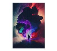 Puzzles 38x26cm/1000pcs pour Adolescents Colorful Clouds A Journey Through Dreams Puzzles pour Adultes Jouets Anti-Stress Cadeaux d'anniversaire pour Les Amis Et La Famille 38x26cm/1000pcs