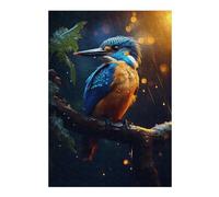 Puzzles 38x26cm/1000pcs pour Adolescents Epic Rainy Kingfisher Puzzles À Monter Soi-même, Jouets De Course À La Main, Une Offre Idéale comme Cadeau pour Toute La Famille 38x26cm/1000pcs