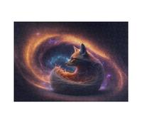 Puzzles 38x26cm/1000pcs pour Adolescents Galactic Fox Dreamscape Puzzles pour Adultes À Monter Soi-même, Jouets, Décoration Parfaite, Cadeaux Anti-Stress 38x26cm/1000pcs