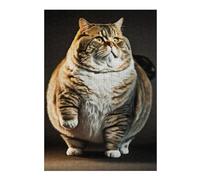 Puzzles 38x26cm/1000pcs pour Adolescents Grumpy Cat Puzzle Jeux De Famille Décoration Intérieure Cadeaux Anti-Stress 38x26cm/1000pcs