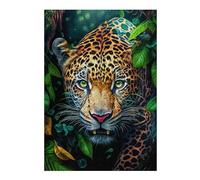 Puzzles 38x26cm/1000pcs pour Adolescents Jaguar in The Jungle-6 Puzzles pour Adultes À Monter Soi-même, Jouets, Décoration Parfaite, Cadeaux Anti-Stress 38x26cm/1000pcs