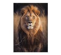 Puzzles 38x26cm/1000pcs pour Adolescents Majestic Lion 01 Puzzle pour Adultes Jeu De Réflexion Analyse Et Logique Cadeaux pour Amis Et Famille 38x26cm/1000pcs