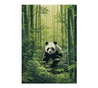 Puzzles 38x26cm/1000pcs pour Adolescents Panda in Bamboo Forest Puzzle pour Adultes, Jouet, Décoration Murale, pour S'amuser en Famille, Défi À Relever 38x26cm/1000pcs