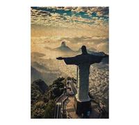 Puzzles 38x26cm/1000pcs pour Adolescents Rio De Janeiro Brazil Puzzle Jeux De Famille Décoration Intérieure Cadeaux Anti-Stress 38x26cm/1000pcs