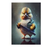 Puzzles 38x26cm/1000pcs pour Adolescents Rookie Baby Duck Puzzles pour Adultes Jeu Manuel Améliore La Mémoire pour Les Joueurs 38x26cm/1000pcs