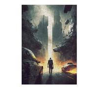 Puzzles 38x26cm/1000pcs pour Adolescents Science Fiction Puzzles pour Adultes Jouets Anti-Stress Cadeaux d'anniversaire pour Les Amis Et La Famille 38x26cm/1000pcs
