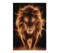 Puzzles 38x26cm/1000pcs pour Adolescents Spirit Lion Jeux Relaxants pour Adultes Difficile Difficile Cadeaux pour Les Amis Et La Famille 38x26cm/1000pcs