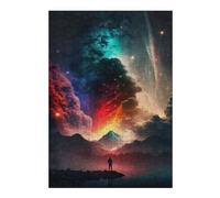 Puzzles 38x26cm/1000pcs pour Adolescents Starry Sky Reflections -3 Puzzles pour Adultes, Jouet, Décoration Murale, Une Œuvre d'art, Défi Éducatif 38x26cm/1000pcs