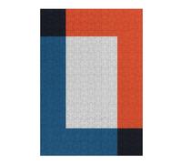 Puzzles 38x26cm/1000pcs pour Adolescents Two Colors 01 Puzzles pour Adultes Décoration Murale Jouet Une Œuvre d'art Cadeaux pour Les Amis Et La Famille 38x26cm/1000pcs