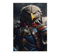 Puzzles 38x26cm/1000pcs pour Adultes Fantasy Eagle Armor Puzzle Anti-Stress, Jouet De Décoration Intérieure, Défi Éducatif 38x26cm/1000pcs