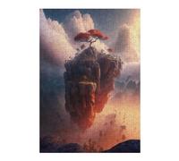Puzzles 38x26cm/1000pcs pour Adultes Floating Mountain Landscape Puzzle pour Adultes Jeux De Détente Cadeaux d'anniversaire pour Les Amis Et La Famille 38x26cm/1000pcs