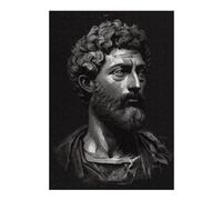 Puzzles 38x26cm/1000pcs pour Adultes Marc Aurel Puzzle Anti-Stress, Jouet De Décoration Intérieure, Défi Éducatif 38x26cm/1000pcs