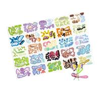 Puzzles 3D pour - 25 pièces de Papier créatif Bricolage, Jouet d'assemblage de Dessins animés éducatifs pour garçons et Filles | 8,5 cm eva 80g | Famille Salle de ole Voyage Voyage en