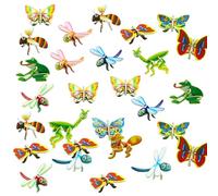 Puzzles 3D pour Enfants 50 pièces sur Le thème des Animaux, éducatif, Dessin animé Mignon, Puzzle 3D, Bricolage Dynamique, développement Pratique, Jouets pour Tout-Petits, Anniversaire, thème 1