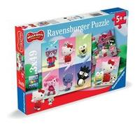 Puzzles 3x49 p - hello kitty Multicolore G