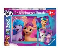 Ravensburger Puzzle enfant – Magnifiques poneys My Little Pony – 3x49 pièces Dès 5 ans (05236)