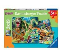 Puzzles 3x49 pieces - les aventures de scooby-doo multicolore G