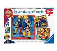 Puzzles 3x49 pieces Notre héros sam le pompier Multicolore G