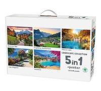 Puzzles 5 x 1000 pièces : Collection Paysage Mr Broccoli G