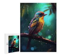 Puzzles 500 PCS Epic Rainy Kookaburra Puzzles pour Adolescents Jeux Relaxants Défi Difficile Cadeaux Uniques d'anniversaire Et De Noël 500 PCS
