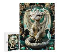 `Puzzles 500 PCS pour Adolescents Abstract Kintsugi Dragon Puzzles pour Adultes Jeux De Détente Découpe De Précision Offre Spéciale Cadeaux pour Toute La Famille 500 PCS
