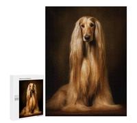 Puzzles 500 PCS pour Adolescents Afghan Hound Puzzles pour Adultes - Jeux De Construction - Analyse Et Logique - Idées Cadeaux pour Toute La Famille 500 PCS