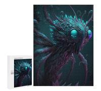 Puzzles 500 PCS pour Adolescents Alien Underwater Creature Jeu De Puzzle Casse-tête Anti-Stress Stimulant À Compléter 500 PCS