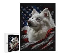 Puzzles 500 PCS pour Adolescents American Eskimo America Puzzles pour Adultes - Jeux De Construction - Analyse Et Logique - Idées Cadeaux pour Toute La Famille 500 PCS