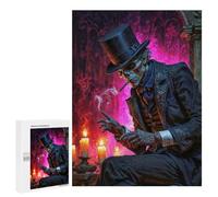 Puzzles 500 PCS pour Adolescents Baron Samedi in Top Hat Puzzles pour Adultes Jeu De Réflexion Cadeau d'anniversaire Difficile À Compléter 500 PCS