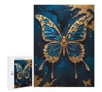 Puzzles 500 PCS pour Adolescents Butterfly Kintsugi Art Puzzles pour Adultes À Monter Soi-même - Jeux Éducatifs Et Amusants en Famille 500 PCS