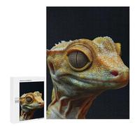 Puzzles 500 PCS pour Adolescents Crested Gecko Puzzles pour Adultes - Jeux De Construction - Analyse Et Logique - Idées Cadeaux pour Toute La Famille 500 PCS