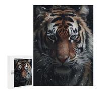 Puzzles 500 PCS pour Adolescents Cute Wet Tiger Jeu De Puzzle Casse-tête Anti-Stress Stimulant À Compléter 500 PCS