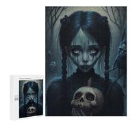 Puzzles 500 PCS pour Adolescents Dark Forest Guardian Jeu De Puzzle Casse-tête Anti-Stress Stimulant À Compléter 500 PCS