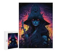 Puzzles 500 PCS pour Adolescents Dark Queen's Crown Puzzles pour Adultes Jeux Relaxants Difficulté Défi Éducatif Difficile 500 PCS