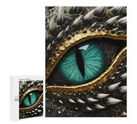 Puzzles 500 PCS pour Adolescents Dragon Eye Close-Up Puzzles pour Adultes Jeu De Réflexion Cadeau d'anniversaire Difficile À Compléter 500 PCS