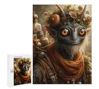 Puzzles 500 PCS pour Adolescents Elf Forest Portrait Puzzle Adulte Jeu Familial Une Œuvre d'art À Offrir en Cadeau À Toute La Famille 500 PCS