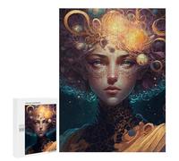 Puzzles 500 PCS pour Adolescents Enchanted Cosmic Portrait Puzzle Adulte Jeu Familial Une Œuvre d'art À Offrir en Cadeau À Toute La Famille 500 PCS