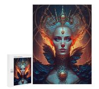 Puzzles 500 PCS pour Adolescents Enchanted Queen Portrait Puzzles pour Adultes - Jeux De Construction - Analyse Et Logique - Idées Cadeaux pour Toute La Famille 500 PCS