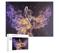 Puzzles 500 PCS pour Adolescents Flame of Passion Artistic Dance Puzzle pour Adultes Jeux Amusants Une Œuvre d'art Aidez Votre Cerveau À Faire Travailler 500 PCS