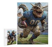 Puzzles 500 PCS pour Adolescents Gridiron Dino Football 3 Puzzles pour Adultes À Monter Soi-même - Jeux Éducatifs Et Amusants en Famille 500 PCS