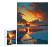 Puzzles 500 PCS pour Adolescents Iceland Lake and Mountains Puzzles pour Adultes À Monter Soi-même - Jeux Éducatifs Et Amusants en Famille 500 PCS
