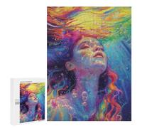 Puzzles 500 PCS pour Adolescents Liquid Dreams Jeu De Puzzle Casse-tête Anti-Stress Stimulant À Compléter 500 PCS