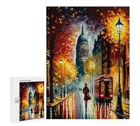 Puzzles 500 PCS pour Adolescents London in Color Puzzles pour Adultes Décoration Murale Jouet Difficile, Difficile, Stimulant À Compléter 500 PCS