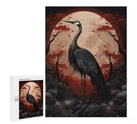 Puzzles 500 PCS pour Adolescents Magic Black Stork Puzzles pour Adultes À Monter Soi-même - Jeux Éducatifs Et Amusants en Famille 500 PCS