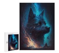 Puzzles 500 PCS pour Adolescents Miniature Schnauzer Dog Puzzles pour Adultes Jeu De Réflexion Cadeau d'anniversaire Difficile À Compléter 500 PCS