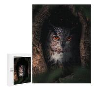 Puzzles 500 PCS pour Adolescents Owl Family Puzzles pour Adultes Décoration Murale Jouet Difficile, Difficile, Stimulant À Compléter 500 PCS