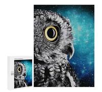 Puzzles 500 PCS pour Adolescents Owl Galaxy Puzzle pour Adultes Jouets Anti-Stress Modèle À Assembler Cadeau d'anniversaire, Cadeaux, 500 PCS