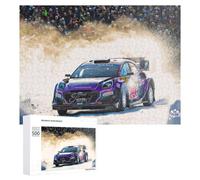 Puzzles 500 PCS pour Adolescents Rally Car Tackles Snowy Terrain Jeux De Puzzle Relaxants Améliorent La Mémoire Offrez-Les en Cadeau À Toute La Famille 500 PCS