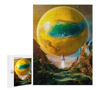 Puzzles 500 PCS pour Adolescents Rocket to A Planet Puzzles pour Adultes À Monter Soi-même - Jeux Éducatifs Et Amusants en Famille 500 PCS
