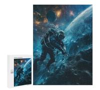 Puzzles 500 PCS pour Adolescents Scuba Diver in Space Puzzles pour Adultes À Monter Soi-même - Jeux Éducatifs Et Amusants en Famille 500 PCS